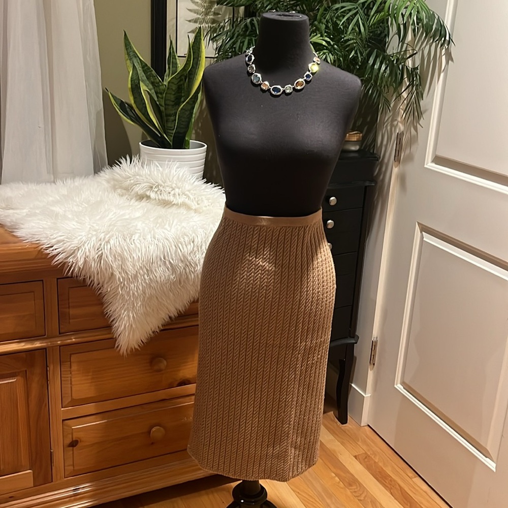 Jones New York Collection - Cable knit sweater skirt.